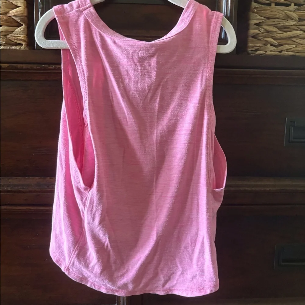 Old Navy pink breathe on active tank in size S (6-7)